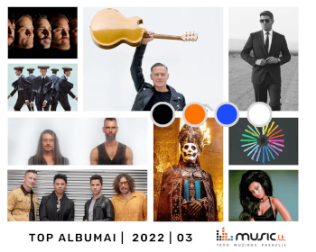Žymiausi praėjusio mėnesio albumai - 2022 m. kovo apžvalga (+ TOP 15, balsavimas) 
